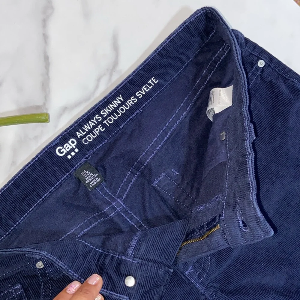 GAP Always Skinny Corduroy Pants size 8